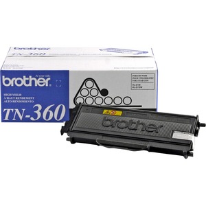 Tóner Brother TN-360 Negro, 2600 Páginas Consumibles Brother