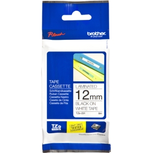 CINTA FLEXIBLE NEGRO SOBRE BLANCO 12MM X 8M Consumibles Brother