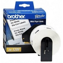 Brother Etiqueta de Dirección Pre-Cortada DK1209, 28.9 x 62mm, 800 Etiquetas Oficina Brother