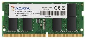 ADATA RAM 8G SODIMM DDR4-2666 MHZ UNBUFFERED Discos de Estado Solido Adata