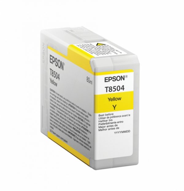 TINTA AMARILLA SC-P800 80ML SC-P800                         . Consumibles Epson