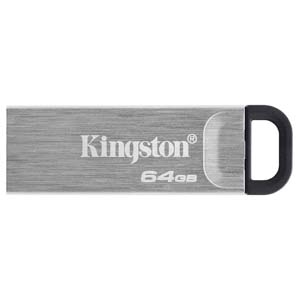 USB 3.2 MEMORIA KINGSTON 64GB DATATRAVELER KYSON METALICA Memorias Flash Kingston