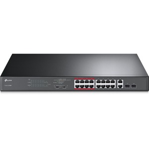 SWITCH DE MONTAJE EN BASTIDOR GIGABIT DE 18 PUERTOS CON 16 PUERTO Switches / Hubs Tp-link
