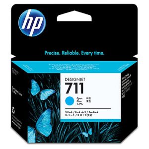HP 711 CYAN 3-PACK 29ML TINTA AMPLIO FORMATO CZ134A Consumibles HP INC