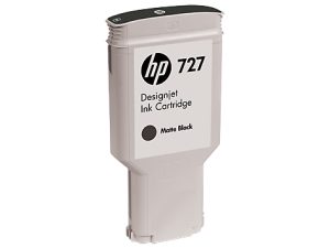 HP 727 NEGRO MATTE 300ML TINTA AMPLIO FORMATO C1Q12A Consumibles HP INC