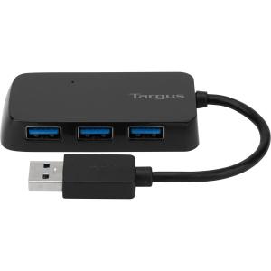 HUB 4 PUERTOS USB 3.0 WINDOWS Y MAC ALIMENTACION USB NEGRO USB / FireWire Targus