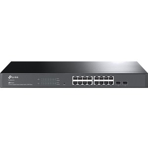 JETSTREAM 16-PORT GIGABIT SMAR T SWITCH WITH 2 GIGABIT SFP SLOTS Switches / Hubs Tp-link