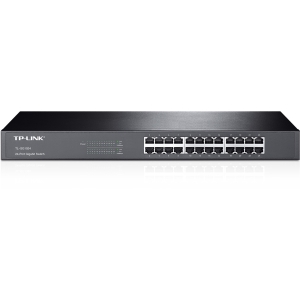 SWITCH CON 24 PUERTOS GIGABIT. SIN ADMINISTRACION PARA RACK Switches / Hubs Tp-link