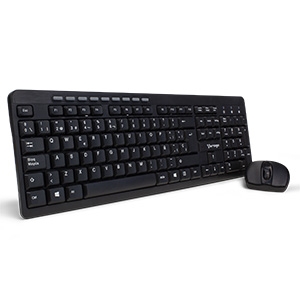VORAGO KIT TECLADO Y MOUSE INALAMBRICOS MULTIMEDIA NEGRO Teclado /  Keypads Vorago