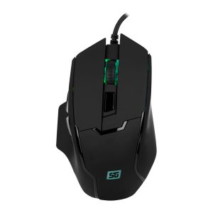 Mouse Gamer Vorago Óptico MO-504, Alámbrico, USB, 6400DPI, Negro  Apuntadores Vorago