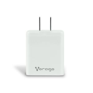 CARGADOR P/PARED AU-350 QUICK CHARGE 3.0 20W USB A Y TIPO C BLANC Poder / Energía / Alimentación Vorago