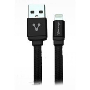 CABLE VORAGO CAB-119 NEGRO USB -APPLE LIGHTNING 1 METRO NEGRO BOLS Cables de Computadora Vorago