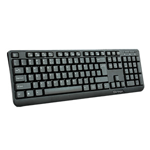 TECLADO VORAGO KB-102 MULTIMEDI A USB NEGRO Teclado /  Keypads Vorago