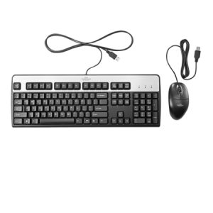 Kit de Teclado y Mouse HPE 631341-B21, USB, Negro (Inglés) Teclado /  Keypads Hewlett Packard Enterprise