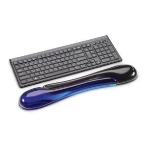 REPOSAMUNECAS AZUL CON NEGRO PA RA TECLADO DUO GEL Escritorio Kensington