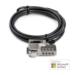 KENSINGTON COMBINATION LOCK FOR SURFACE PRO AND SURFACE GO BLACK Detección / Incendios / Alarmas Kensington