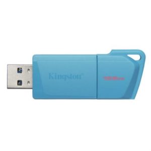 Memoria USB Kingston DataTraveler Exodia M, 128GB, USB 3.2, Aqua  Memorias Flash KINGSTON PP FLASH