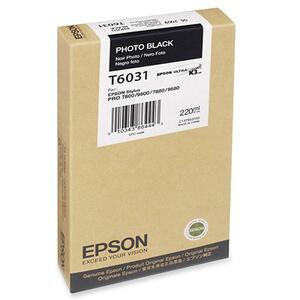 Cartucho Epson UltraChrome K3 Negro Fotográfico 220ml Consumibles Epson