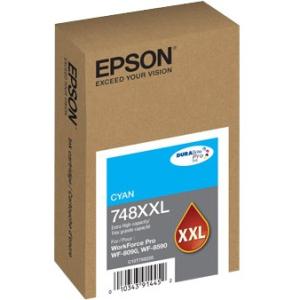 Cartucho Epson 748XXL Cian, 7000 Páginas Consumibles Epson