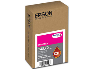 Cartucho Epson 748XXL Magenta, 7000 Páginas Consumibles Epson