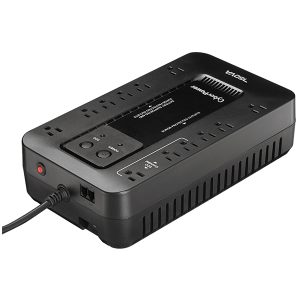 NOBREAK UPS CYBERPOWER EC750 750VA/450W.ECO.STANDBY.12CONT.RJ11/ Equipamiento de Energía CyberPower