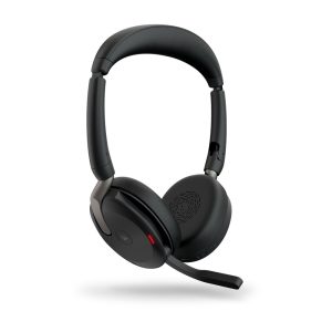 Jabra Auriculares Evolve2 65 Flex MS Stereo, Inalámbrico, Bluetooth, USB-C, Negro Música Jabra