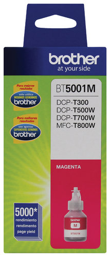 Tanque de Tinta Brother BT5001M Magenta, 5000 Páginas Consumibles Brother