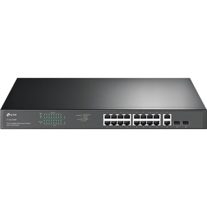 SWITCH DE MONTAJE EN BASTIDOR GIGABIT DE 18 PUERTOS CON 16 PUE Switches / Hubs Tp-link