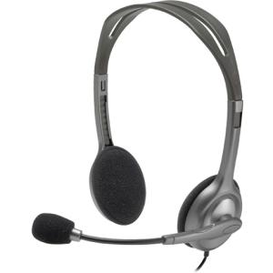Diadema Logitech H111 Stereo 3.5mm Con Microfono Ajustable Música Logitech