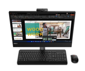 Lenovo ThinkCentre M70a All-in-One 21.5", Intel Core i3-12300 3.60GHz, 8GB, 256GB SSD, Windows 11 Pro 64-bit, Negro  3YO Escritorio Lenovo