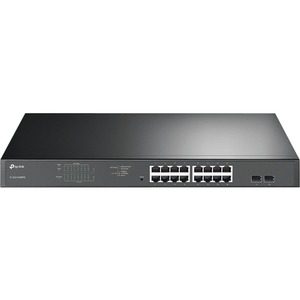 16-PORT GIGABIT POE EASY SMART SWITCH 16 GIGABIT RJ45 PORTS 2 S Switches / Hubs Tp-link