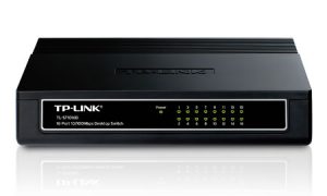 SWITCH DE ESCRITORIO CON 16 PUERTOS FAST ETHERNET 8 PUERTOS RJ Switches / Hubs Tp-link