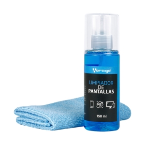 VORAGO LIMPIADOR DE PANTALLAS C LN-109 150ML C/FRANELA MICROFIBRA Oficina Vorago
