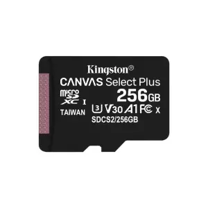 MICRO SDXC MEMORIA KINGSTON 256GBCANVAS SELECT PLUS 100R A1 C10 Memorias Flash KINGSTON PP FLASH