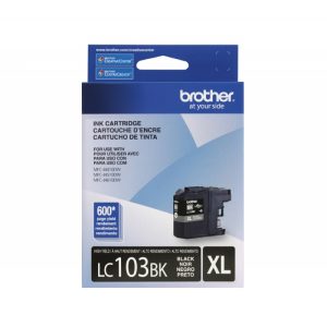 Cartucho Brother LC103BK Negro, 600 Páginas Consumibles Brother