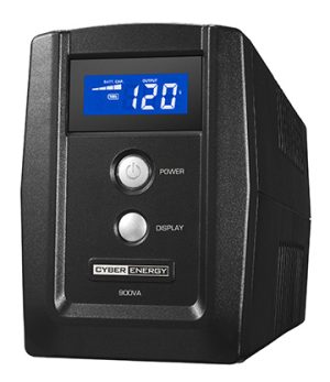 NOBREAK UPS CYBERPOWER OM900 900VA/540W.LCD.AVR.RJ11/RJ45/COAX.U Equipamiento de Energía CyberPower