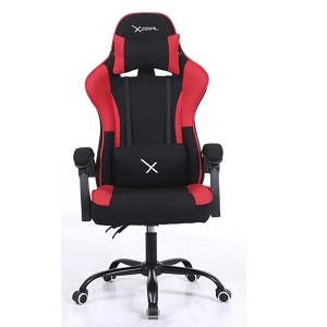 SILLA GAMER XZEAL XZ20 ROJO TEL A/165GRADOS/SOPORTE LUMBAR/SUPERIOR