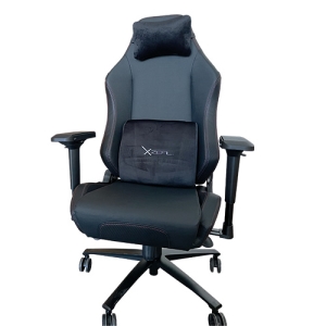 SILLA GAMER NEGRA XZ40 VINIL BR AZOS 4D  180 GRADOS