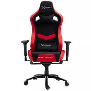 SILLA GAMER XZEAL CHAIR ROJA/18 0GRADOS/SOPORTE LUMBAR/TEXTIL/PISTO
