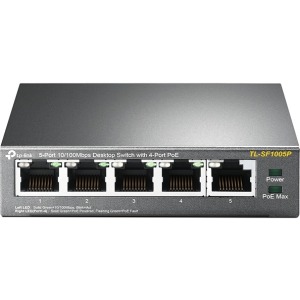 SWITCH DE ESCRITORIO DE 5 PTOS ETHERNET CON 4 PTOS POE SIN ADMI Switches / Hubs Tp-link